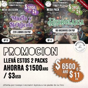 PROMO N2 - MAGIA Y BRUJERIA + HERBOLARIA