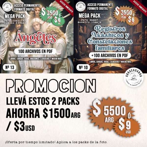 PROMO N6 - ANGELES + REGISTROS AKÁSHICOS Y CONSTELACIONES FAMILIARES
