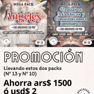 Promo 6 Angeles y Registros akáshicos y Constelaciones familiares