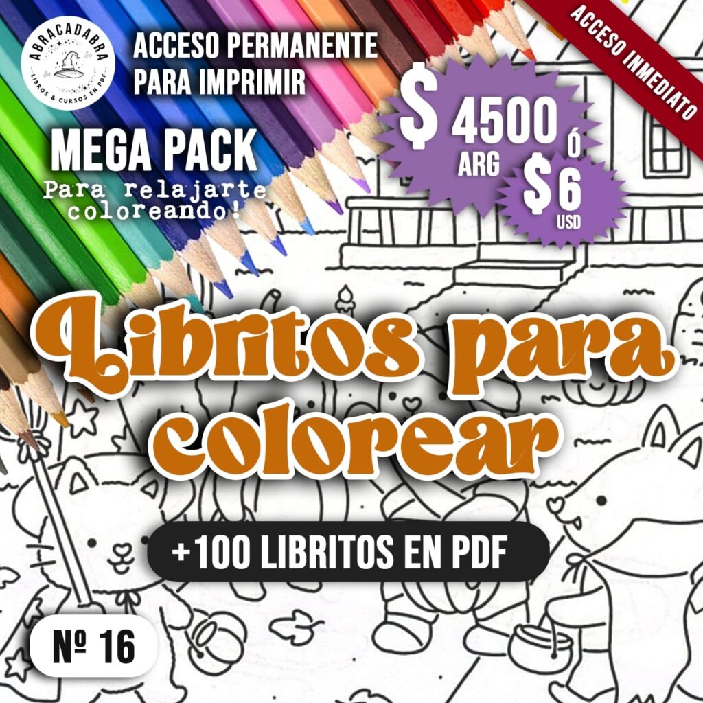 Libros para colorear