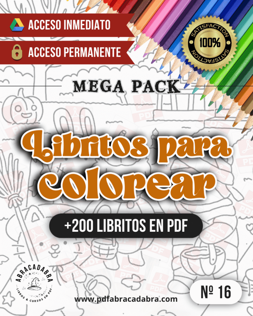 Libritos para colorear PDF