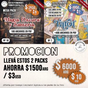 PROMO N8 - MAGIA OSCURA Y SANTERÍA + TAROT