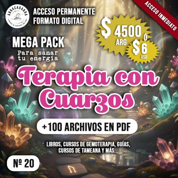 Libros sobre terapia con cuarzos