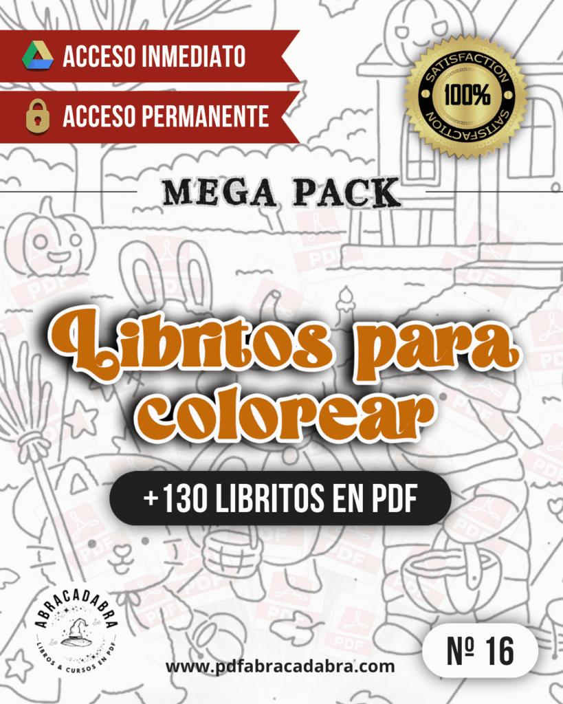 Libritos para colorear PDF