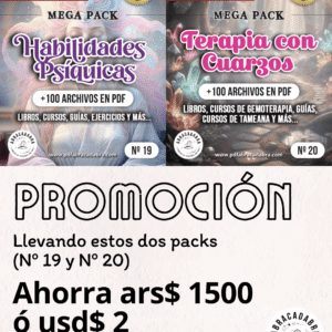 PROMO N9 - HABILIDADES PSIQUICAS + TERAPIA CON CUARZOS